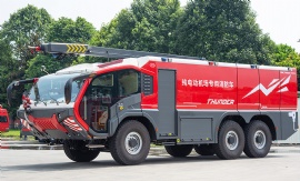 Electric 6x6 Airport Fire Truck